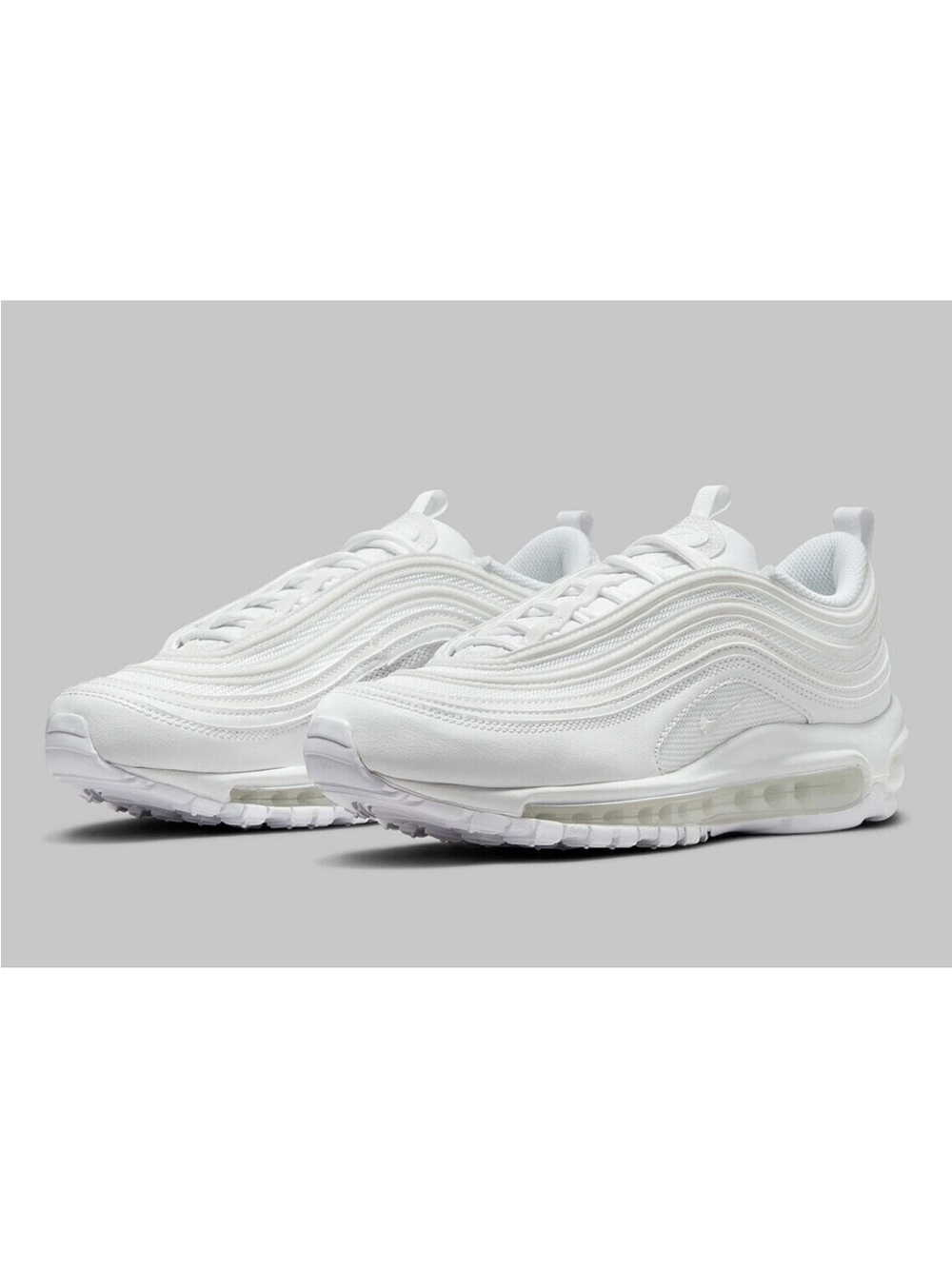Women's Nike Air Max 97 Next Nature Triple White DH8016-100 sz 7.5 Retro Running